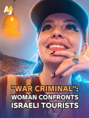 “You’re a f*cking war criminal.” This activist from the U.S. called out ex-Israeli soldiers vacationing in Vietnam for the genocide in Gaza. #Palestine #Israel #Vietnam