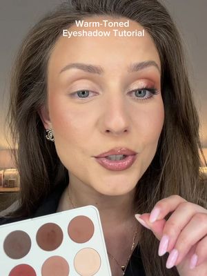 Master your eyeshadow skills with me 🎨 All products are linked in my bio 🤍 @Morphe Cosmetics Palette Tailored Nudes @Sephora Collection Retractable Eye Pencil  @Bobbi Brown Brilliant Moonstone Glitter @Diorbeauty Overvolume Mascara @rephr Brushes 15 mini, 16, 2 @BK Beauty Brushes x Nikki Rose Brush 24 . . . . #warmtonedmakeup #eyeshadowtutorial #warmtoneeyeshadow #morpheeyeshadow 