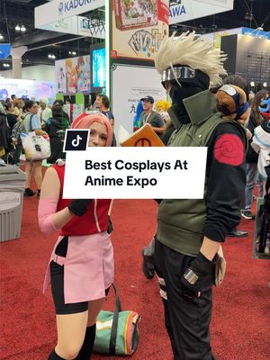 Which cosplay did you like best? #laconventioncenter #animeexpo #anime #losangeles 