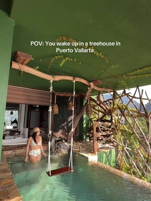 Waking up surrounded by nature, ocean air, and total serenity 🌿 This treehouse stay @Villa Lala is tucked away on a quiet, cliffside stretch just south of puerto vallarta far from the crowds, yet close enough to the city. As an adults-only, luxury boutique hotel with a limited number of suites, everything here feels personal, intentional, and beautifully curated. The kind of place where luxury is about privacy, views, and unforgettable moments 🥰 Share this with someone you want to stay here with 🤍 LINK IN BIO TO BOOK ✨