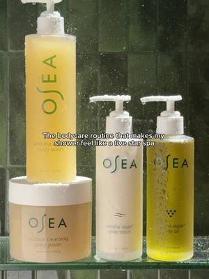 A spa day, but all that was needed was a shower. 🚿✨ From smoothing and cleansing to hydrating and nourishing, each step layers on a little more softness, glow, and hydration, leaving skin feeling refreshed long after the water stops running. #EverythingShower #OSEAmalibu #BodycareRoutine #Bodycare #glowingskin 