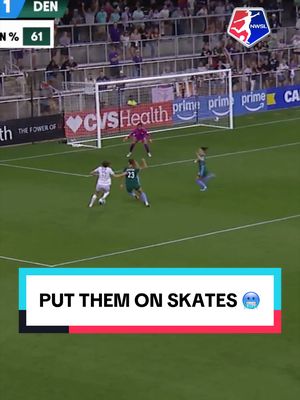 Emma Sears put them on skates. 😮‍💨🥶 Abby Smith denies it ❌ #NWSL #footballtiktok #Soccer 