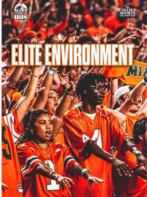 Hard Rock stadium no doubt 😤🙌 • • • • #ItsAllAboutTheU #Canes🙌 #MiamiHurricanes #TheU #miami @The College Sports Company 