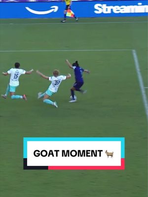 A 2024 masterpiece from the GOAT. 🐐🔥 Marta 🇧🇷 #NWSL #goal #tbt #footballtiktok #Soccer 