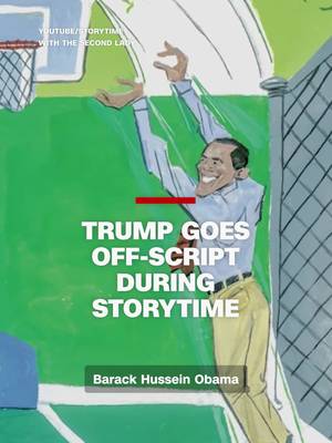 President Donald Trump joined Second Lady Usha Vance for an episode of “Storytime with the Second Lady” to read “Presidents Play!” a children's book about how US presidents spent their free time. The reading quickly went off-script.