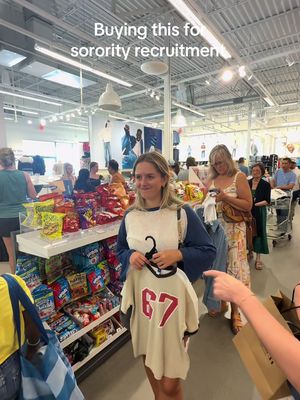 The worker made sure to ask if it was for her too 