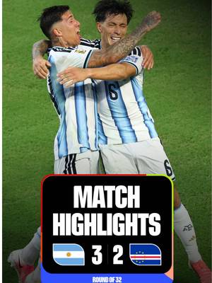 Argentina 🆚 Cabo Verde #FIFAWorldCup 