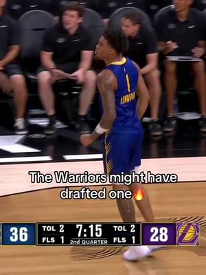 Yaxel Lendeborg started 4-4 from three in the California Classic 🪣 #goldenstatewarriors #NBA #basketball 