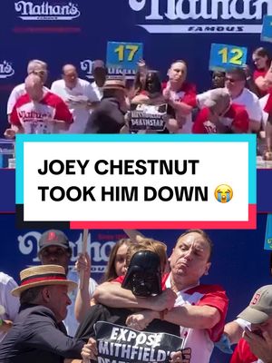 What will Joey Chestnut do in this year’s Nathan’s Hot Dog Eating Contest on July 4th? 🌭 #hotdog #4thofjuly #joeychestnut 