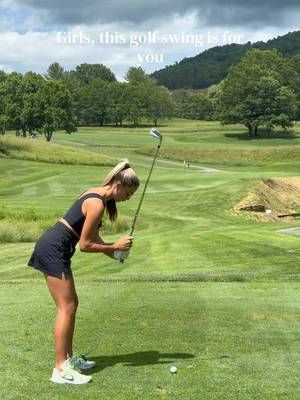 Girls this golf swing is for you… trust me