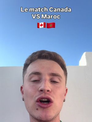 Le match 🇨🇦Canada vs Maroc 🇲🇦 #fifa #worldcup #canada #maroc 