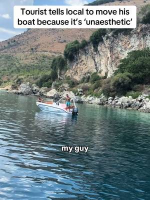 Can’t believe he did this in Albania….