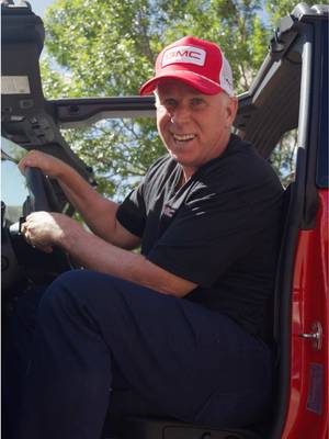 Going XL takes practice. @Gerry Dee trades punchlines for pickup trucks with the GMC lineup.