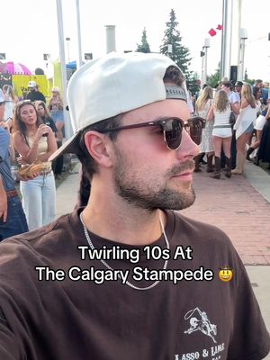 Year two of twirling 10s at the Calgary stampede! The ladies sure brought their dancing boots and good vibes! 🤠