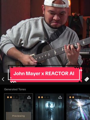 Dialing in the perfect @johnmayer tone with REACTOR feat. Pax 🎸