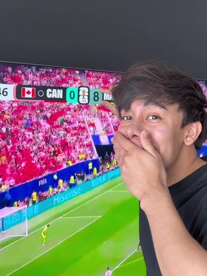 Pero mira el marcador 😳  🇨🇦 vs 🇲🇦