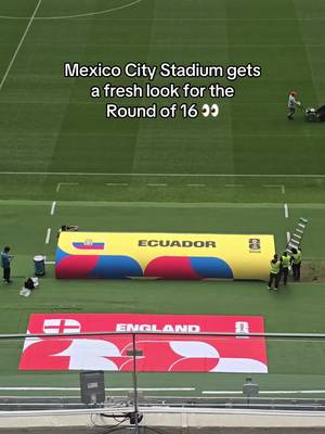 Mexico City Stadium is ready for its final #FIFAWorldCup 2026 game 🤝