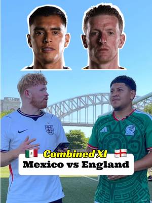 Mexico vs England combined XI!! 🤩🤣 - How did @luppe33garcia do? 👀 #worldcup #worldcup2026 #england #mexico #footballtok 