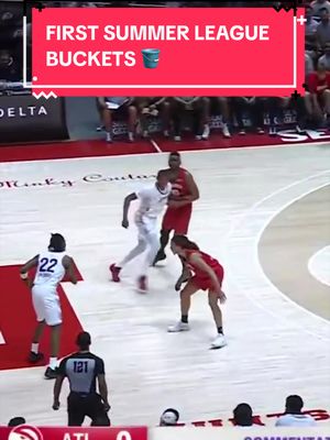 Check out some of the first baskets from some of the 2026 lottery picks at the NBA Summer League! (via @NBA)