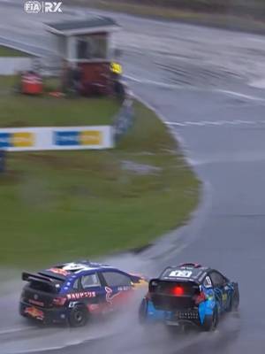 A little bit of rain never hurt anybody 👀🌧️ #FIARallycross #EuroRX #Rallycross #Motorsport #Rally 