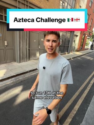 Are England cooked later on? 🥲 @SuredeodorantUK challenged me to run 13km at the same elevation as the Estadio Azteca as it’s been a rather hot topic ever since the fixture was announced ⚽️ Reckon we can handle it? I’m sure they won’t let us down… @Rexona México  #A#AdW#WeAre26FIFAWorldCup26 #ItWontEverLetYouDown