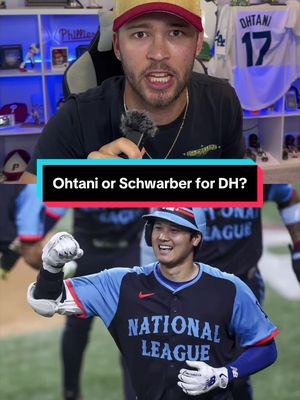 SHOULD KYLE SCHWARBER KR SHOHEI OHTANI BE STARTING DH? #MLB #baseball #shoheiohtani #allstargame 