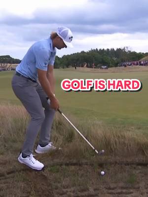 Golf is hard.