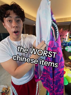 the WORST chinese items that i have 😭🗑️ #whydna #streetwear #pickups #fashion 