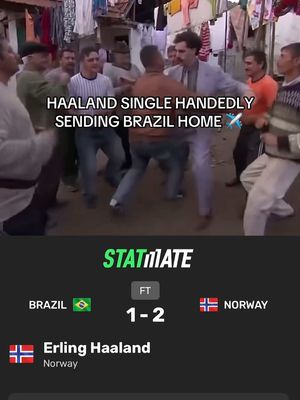 Haaland advances Norway to their first ever quarterfinal 😵 #worldcup #brazil🇧🇷 #norway🇳🇴 #haaland 