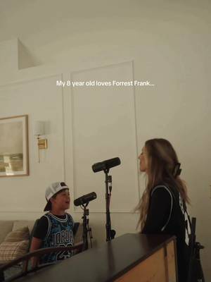 Some moments as a mom just stay with you forever. When Elisha asked if we could cover his favorite @forrest frank song together, I knew we had to. 🥹🤍 Just a little sneak peek… See you Friday! #christianmusic #worshipleader #forrestfrank #childlikefaith #christianmusic 