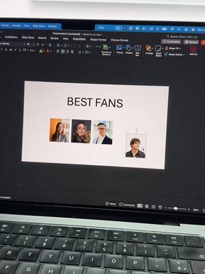 You use it for your team too. #presentation #powerpoint #fans