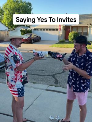 Saying Yes To Invites - 4th Of July Party #introvert #goingout #4thofjuly #boise #usa @Uncle Butt 