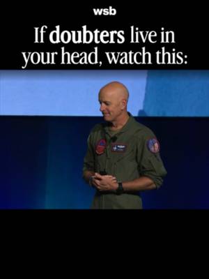 Ten minutes before his first solo in a fighter jet, every voice that said not good enough showed up. Then the visor came down. #danrooney #fighterpilot #motivation #mindset #foldsofhonor #wsbspeakers #military