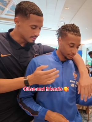 Michael and Friends 🥰💙 #olise #equipedefrance #fifaworldcup #football #sportstiktok 