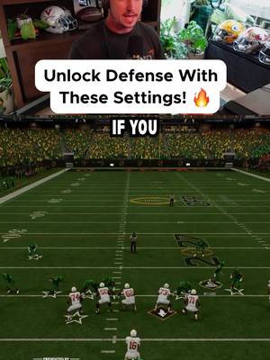 Use these settings to take your defense to the next level in CFB 27 🫡🔥 #nfl #football #cfb27 #CollegeFootball #madden