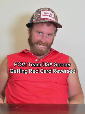 Team USA pulled out some tricks to get that red card reversed in the World Cup #Soccer #worldcup #fifa #sports #comedy 