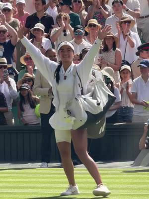 One last time for @Alex Eala at The Championships 2026 👏🇵🇭 #Wimbledon 