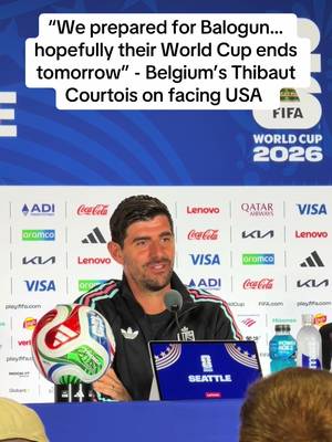 Belgium has prepared for ALL USA players, including Balogun, and hopes to end their World Cup run today 👀. @FIFA World Cup #FIFAWorldCup #FIFATikTokCreator 