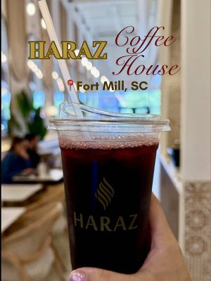‼️I’m so excited to share with you that Haraz Fort Mill is NOW OPEN! This location is locally owned in fact by one of my very own neighbors. Haraz is a beautiful, authentic Yemeni coffee shop specializing in handcrafted brews and the most delicious bites. Each drink showcases bold flavors blending cultures seamlessly. In addition to the beautifully crafted drinks I was surprised to see all of the pastries and small bites they offer. We enjoyed it all!  ✨Here’s what we tried: ☕️Salted Caramel Latte 🍑Peach Cloud Matcha 🌺Iced Hibiscus Refresher with Lavender  🥟Vegetable Samosa with Mint Chutney and Tamarind Chutney 🍰Pistachio Cheesecake 🎂Fruity Pebbles Milk Cake 📲 @hrzfortmillsc  📍2373 Len Patterson Rd., Fort Mill, SC 📞(803)228-0088 🕚Sunday-Thursday 6:30am-10pm 🕙Friday-Saturday 6:30am-11pm #haraz #yemenicoffee #coffeeshop #nowopen #coffee