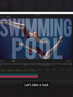 @FilmRiot makes a splash with their latest #Premiere tutorial, now live on our YouTube channel. 🏊 Dive into how to layer text in a scene with Object Mask at the link in bio.