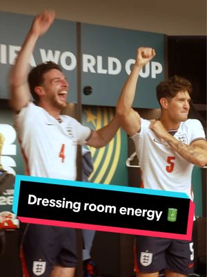 Stonesy 🕺 TT 🥳  THIS energy in the changing room! 🔥 #England #FIFAWorldCup 