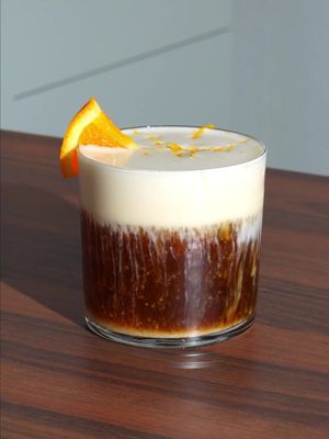 Mont Blanc Iced Coffee 🍊☕️  #icedcoffee #homebarista 
