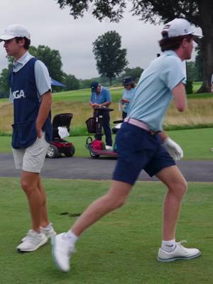 The youngest player at the U.S. Adaptive Open 🫡 Listen to Tommy Morrissey’s self talk 