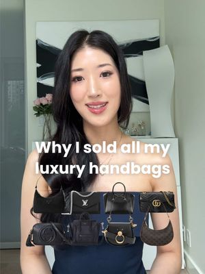 Why I sold all my designer handbags 👜 #deinfluencing #luxuryhandbag #consumerism 