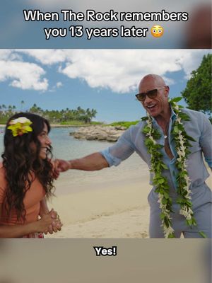 13 years ago I was a production assistant on a movie starring @The Rock. He gave me advice that led me to starting my YouTube channel. Grateful to Movie Surfers for making this special reunion possible. 🥹 Check out the full #Moana Movie Surfers interview with Dwayne on the @Disney YouTube channel!!