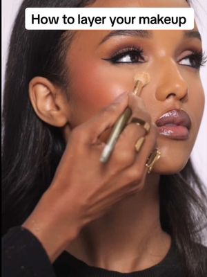 Replying to @Nat Want your makeup to look like it was done by a pro? Here’s what actually matters. ✨ It’s not just about buying expensive products. It’s about product, placement and technique. The three things I pay attention to every single time: ❤️The quality of the product 💗How much product I’m applying 🖤The tool I’m using to apply it One product can change everything. A concealer that doesn’t sit well, a powder that’s too heavy, or the wrong brush can throw off your entire makeup look. Let me know if this helps!  #beginnermakeup #beginnermua #darkskinmakeup #blackmakeupartists #makeupwithjaleesa 