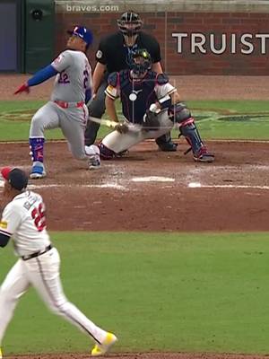 ABSOLUTELY CRUSHED! 💣 #mets #homerun #juansoto #lgm #MLB 