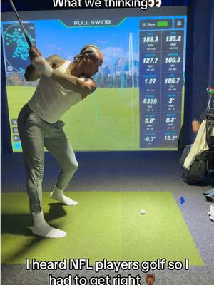 Can I get a invite to the course chat?👀🤔 #golf #nfl #pure #process #fyp 