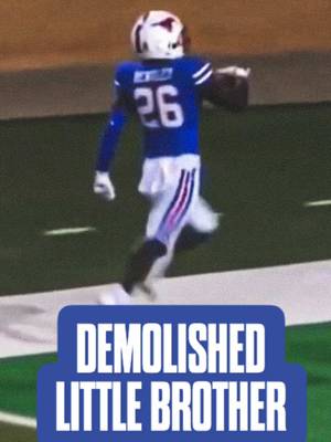 Hung an easy 65 points in Denton just to show UNT who the best team in the area was back in 2020 😮‍💨🔥 Five straight vs little brother - not so “Mean” when they’re facing the Mustangs 😏✌️ • • • • #PonyUp #PonyUp🐎 #SMU #SMUFB #Dallas @The College Sports Company @SMU Football 