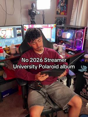 No streamer university Polaroid album this year🥲 #streameruniversity #polaroid #album 